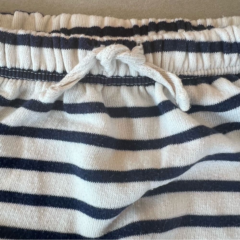 Old‎ Navy Navy Blue and White Stripe Joggers 18-24m - Picture 4 of 8